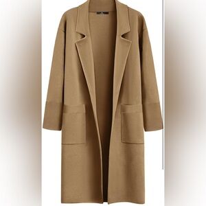 Stylish Tan Long Coat